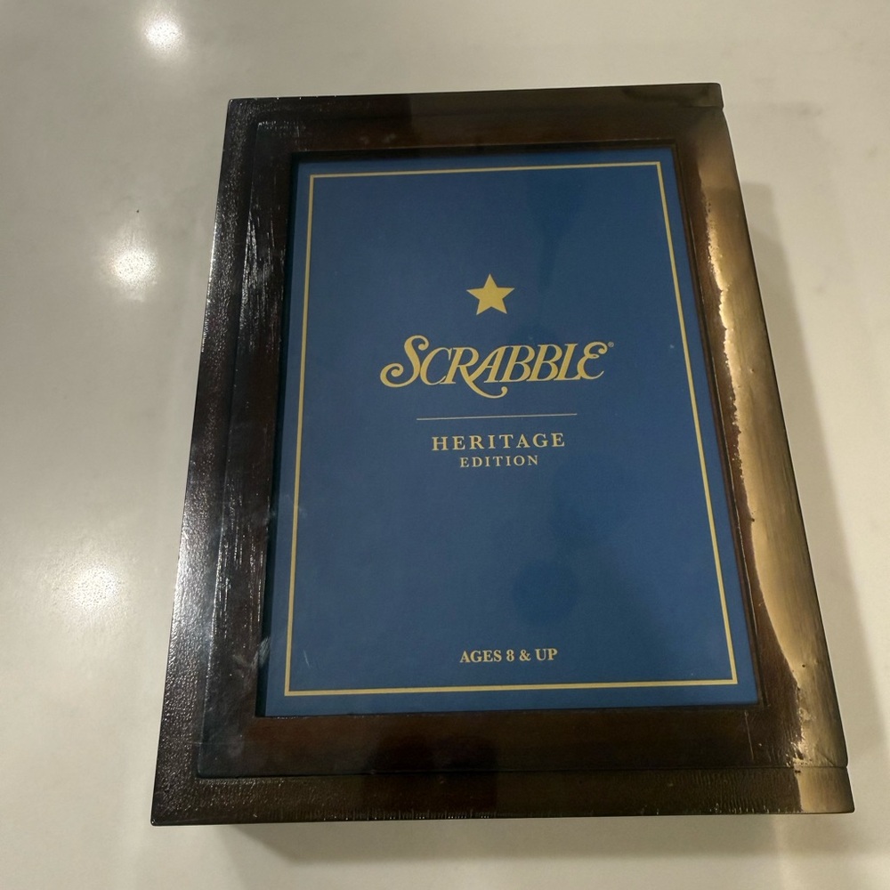 Scrabble Heritage Edition Game NWT
